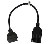 vhbw OBD2 - Adapterkabel für OBD-Diagnosegerät kompatibel mit alle Opel Modelle bis Baujahr 1997 - mit 10 Pin-Stecker.