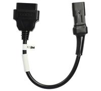 vhbw OBD2 Adapter 4Pin auf OBD2 16Pin kompatibel mit Ducati Scrambler 800 Classic, 800 Icon, Cafe Racer, Desert Sled, Full Throttle Motorrad - 20 cm