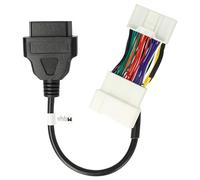 vhbw OBD2 Adapter 26Pin Stecker auf OBD2 16Pin kompatibel mit Tesla Model 3 Auto, KFZ - 20 cm