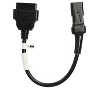 vhbw OBD2 Adapter 4Pin auf OBD2 16Pin kompatibel mit Ducati Multistrada 1200 DVT, 1200 S, 1200 Motorrad - 20 cm