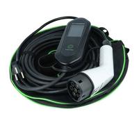 vhbw Typ 2 Ladekabel 3,5 kW 16 A 1-phasig 10 m kompatibel mit Fiat 500 Elektro, 500x E-Auto - Kabel für Wallbox & Haushaltssteckdose Typ F CEE 7/7