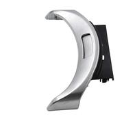 VHEUHZ 20CM Armlehnenabdeckung Mittelkonsole Mittelkonsole Schalter kompatibel mit Mercedes C Class W205 C200 C250 C300 C400 GLC W253 GLC200 300 A2056803407 (Silber)