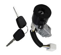 VHEUHZ Zündlaufschloss Schlüssel CYLINDER Schloss Lock set Zündschloss Schlüssel kompatibel mit PEUGEOT 107 CITROEN C1 TOYOTA AYGO N0501412 N0502200