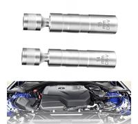 Vibsky Dünnwandiges Funkschlüssel-Set, 3/8-Zoll-Antrieb, 12-kant, 14 mm und 16 mm, kompatibel mit BMW N54, N55, N63, E90 Serie