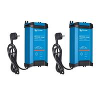 Victron Energy Blue Smart IP22 24-Volt 16 Ampere 230V, Einzelausgang Batterieladegerät CEE7/7, Bluetooth (Packung mit 2)
