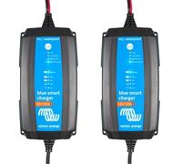 Victron Energy Blue Smart IP65 12-Volt 10 Amp 230V, Batterie Ladegerät, Bluetooth (CEE 7/17) (Packung mit 2)