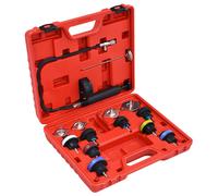 14-tlg. Druckprüfgerät für Kühlsysteme & Kühlerdeckel