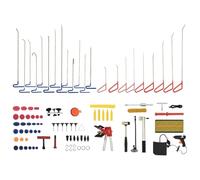 vidaXL Ausbeulwerkzeug Set 89-TLG. Dellen Reparaturset Auto Dellenlifter Hagelschaden Dellenhebel Ausbeulset Beulen Reparatur Gleithammer