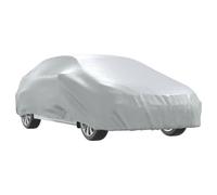vidaXL Autoabdeckung für Limousine mit Schnallenriemen Voll Silbern M