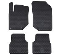 vidaXL Autofußmatte 4-Tlg Schwarz Geeignet für C4 2021- Gummi 42029155