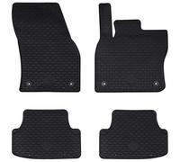 vidaXL Autofußmatte 4-Tlg Schwarz Geeignet für Sitz ATECA 2016- Gummi 42029079