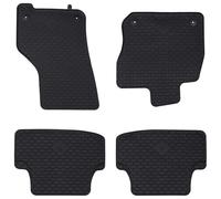 vidaXL Autofußmatte 4 pcs Schwarz VW GOLF VIII MHEV Gummi vidaXL Autofußmatte 4 pcs Schwarz VW GOLF VIII MHEV Gummi