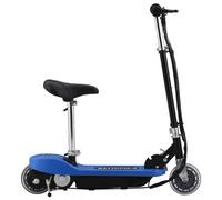 E-Scooter mit Sitz 120 W Blau 1 | Blau | Mit Sattel