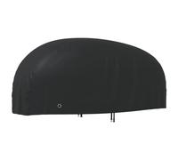 vidaXL Motorrad-Abdeckungen 2 Stk. 245x105x125 cm 210D Oxford-Gewebe 1926961