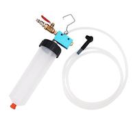 vidaXL Pumpe für Bremsflüssigkeitsersatz mit flexiblem Schlauch Bremsenentlüftungsgerät Druckluft Flüssigkeit Wechseln Bremsenentlüfter Satz 300ccm