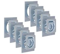 Zurrösen für Anhänger 8 Stk. Verzinkter Stahl 2000 kg