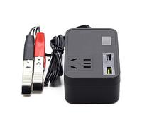 Vielseitiges Autoladegerät mit 600-W Wechselrichter, wandelt 12 V Gleichstrom in 110 V, 220 V Wechselstrom um Zigarettenanzünder Buchse mit 2 USB Anschlüssen, Zigarettenanzünder Buchse von in zwei