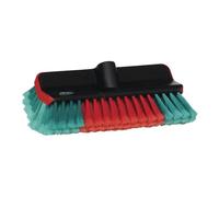 Vikan Waschbürste 524752 mit Wasserdurchlauf für die Autowäsche, mit versetzten Borsten, 28 cm