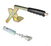 Vilgftyiet Anhänger-Handbremsgriffversteller, Metallkonstruktion, für Wohnwagen und Abschleppanwendungen, Ersatzteile Gold, 18 x 10 x 8 cm (Handbremse + Einsteller)