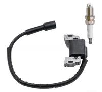 Vilgftyiet Rasenmäher Zündspule 2er Set Kompatibel mit 594626 594456 595304 799650 795315 592841 595038 Hochleistungs-Metallmotor Ersatz Schwarz