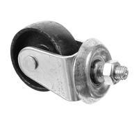 VILLFUL Hydraulischer Wagenheber mit 12mm Gewinde Metall Wagenheberräder als Ersatzrolle Schwerlast Lenkrollen für Wagenheber Ersatzteile kompatibel