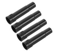 VILLFUL Kunststoff Reifenventilverlängerungen 39mm Ventilverlängerung Schwarz 4 Stück mit Einfacher Montage für Auto und Lkw Reifenwartung