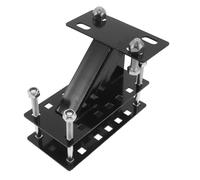 VILLFUL Reserveradträger aus Kohlenstoffstahl mit Verriegelung Universelle Halterung für Anhängerkupplung Witterungsbeständig für Wohnmobile Lkws und Bootsanhänger