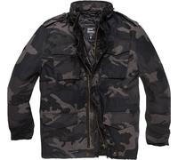 Vintage Industries Capper parka Jacke, dunkles camouflage, Größe S