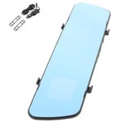 VINTORKY 2,4 Zoll Rückspiegelkamera mit Rückfahrkamera Dünner Fahrrekorder aus Hochauflösender Parküberwachung für Auto mit Einfachem Einzellinsen Design