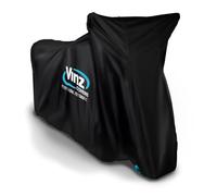 VINZ Motorradabdeckung | Wasserdicht und UV-Schutz | Staubdicht Abdeckplane Motorrad Motorradplane Cover | Outdoor & Indoor | Atmungsaktiv und Winterfest