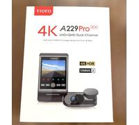 VIOFO A229 Pro 2CH 4K HDR Dashcam STARVIS 2 GPS WiFi vorne hinten