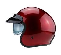 Viper RSV06 Jet Roller Helm Motorrad Harley Chopper Scooter ECE 22.06 Burgund