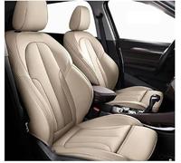 VIPOER SitzbezüGesets FüR Mercedes Benz GLA 250 2017 2018 2019 2020 2021 2022 2023, Auto-SchonbezüGe Wasserdicht Sitzschoner Schonbezug Leder Anti-Rutsch Sitzheizung,Beige