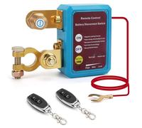 VIXKPIRR 12V Drahtloser Ferngesteuerter Auto Batterie Trennschalter 240A | 12V Batterietrennschalter mit Fernbedienung Kill Switch, Funkschalter 12V Automatische Abschaltung für Auto LKW RV ATV Boot