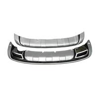 VIYOLI Auto Spoiler HeckflüGel Autoabdeckungen Styling ABS Chrom Vorne + Hinten Stoßstange Abdeckung Trim Schützen Die Spoiler Bord Für KIA Für Sportager 2011-2014 2PCS (Größe : Front Rear Bumper)