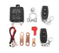 Vjsujehgy Fernbatterie-Trennschalter, Kabelloser Batterie-Trennschalter mit Fernbedienung, 12 V, 200 A, Dual-Fernbedienungsschalter für Autoteile