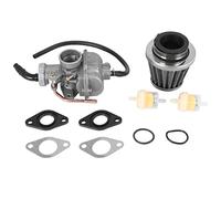 Vjsujehgy PZ20 Vergaser für 50Cc 70Cc 90Cc 110Cc 125Cc 4 Takt Motor ATV UTVs CRF50F CRF80F XR50R mit Luft Kraftstoff Filter