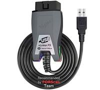 VLINKER FS OBD2 Diagnose Interface für FORScan, USB OBDII Adapter mit HS/MS-CAN Automatik-Switch, Kompatibel mit Ford Mazda Lincoln, FEPS 18V Programmierspannung, Hochgeschwindigkeit 3Mbps