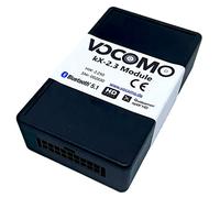 VOCOMO kX-2 V1 Bluetooth Freisprecheinrichtung mit Musik-Streaming für VW, Skoda, Seat, inkl. Einbaumikrofon