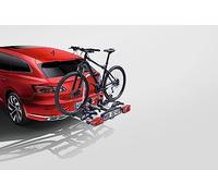 Volkswagen 000071105G Fahrradträger für Anhängevorrichtung AHV-Träger Heckträger, für 2X Fahrräder, großer Abklappwinkel, erweiterbar