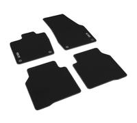 Volkswagen 14B061270WGK Fußmatten Premium Textilfußmatten 4X Stoffmatten, schwarz, mit ID.7 Schriftzug