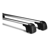 Volkswagen 2GA071151 Grundträger Dachträger T-Nut Tragstäbe Dachgepäckträger Relingträger, Silber, nur für Fahrzeuge mit Dachreling