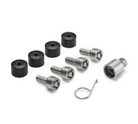 Volkswagen 000071597D Radschrauben M14 Felgenschloß Radschloß, 4 Stück