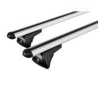 Schiene-Pro, Paar Dachträger Aluminium - S - 108 CM NORDRIVE Ford Mond