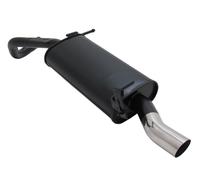 NOVUS AUSPUFF ENDSCHALLDÄMPFER 1X60MM S-DESIGN STAHL FÜR VW POLO 5 V-9N/9N3 +ABE