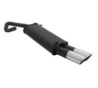 Novus Sportauspuff für VW Polo 9N / 9N3 2x76mm MS-Design