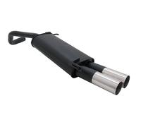 Novus Sportauspuff für VW Polo 9N / 9N3 2x76mm RL-Design