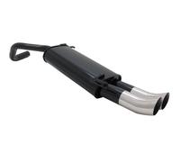 Novus Sportauspuff für VW Polo 9N / 9N3 2x76mm DTM