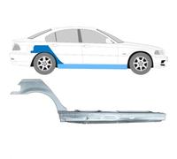 Voll schweller + hinten Kotflügel Reparaturblech für BMW 3 E46 1998-2006
