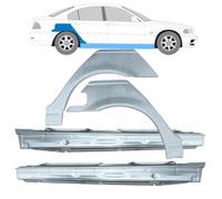 Voll schweller + hinten Kotflügel Reparaturblech für BMW 3 E46 1998-2006 / Satz